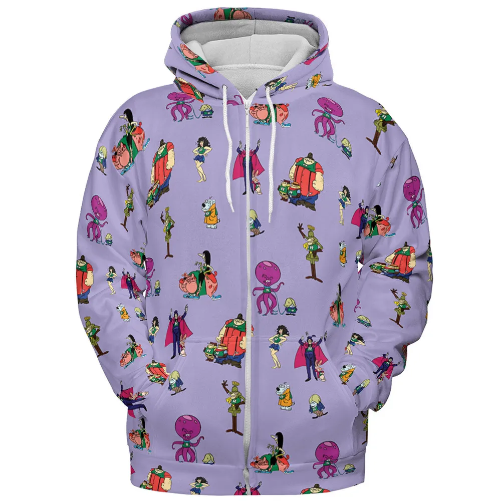 Really Rotten Scooby's All-Star Laff-A-Lympics All-over Print Hoodie - 4