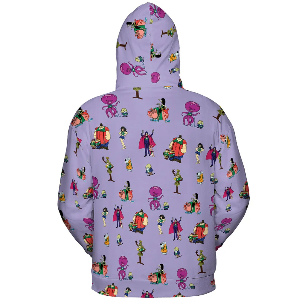 Really Rotten Scooby's All-Star Laff-A-Lympics All-over Print Hoodie - 5
