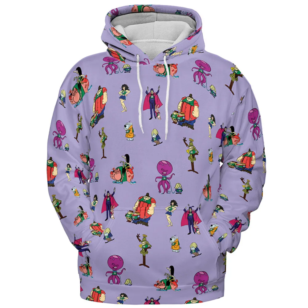 Really Rotten Scooby's All-Star Laff-A-Lympics All-over Print Hoodie - 3
