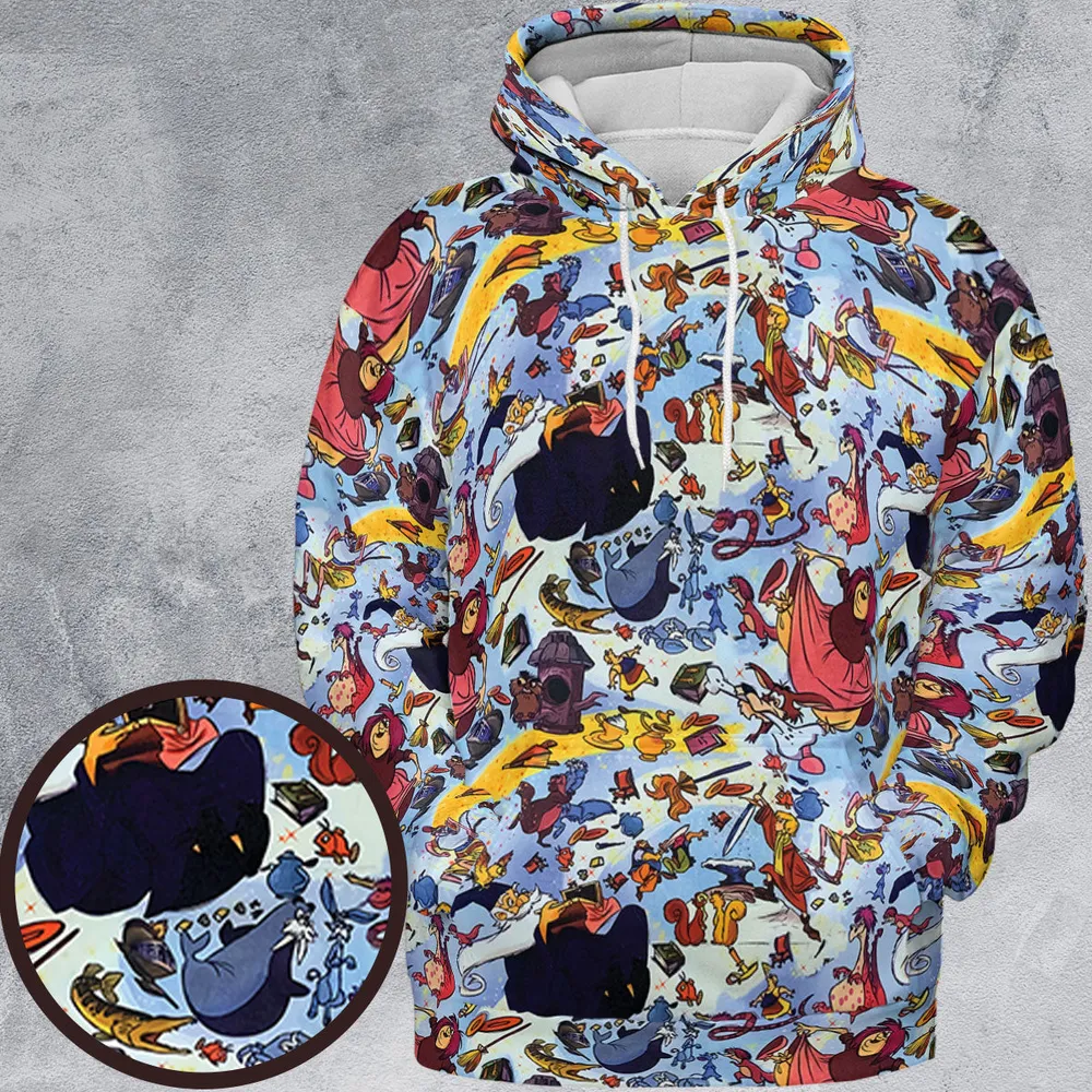 King Arthur Sword And The Stone All-over Print Hoodie - 2