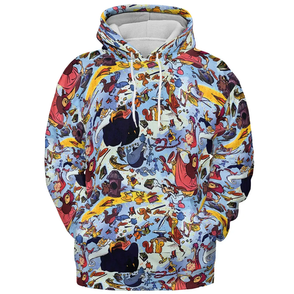 King Arthur Sword And The Stone All-over Print Hoodie - 3