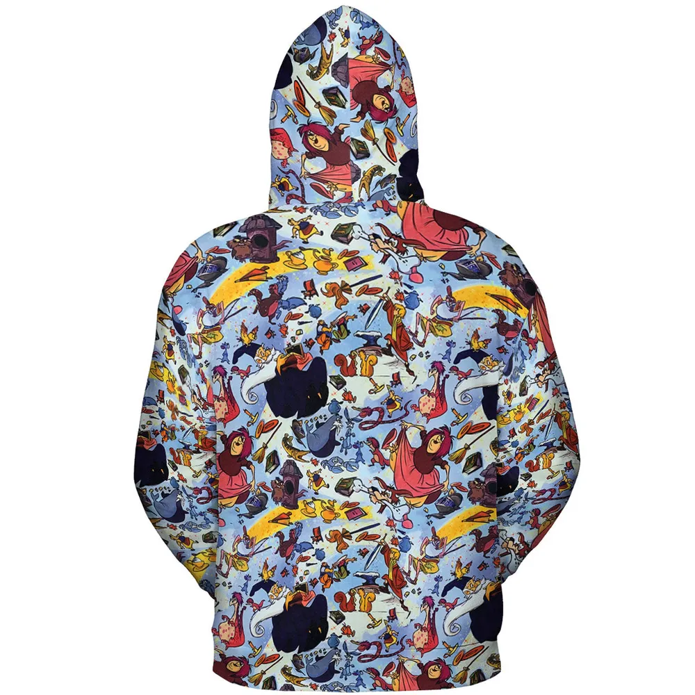 King Arthur Sword And The Stone All-over Print Hoodie - 5