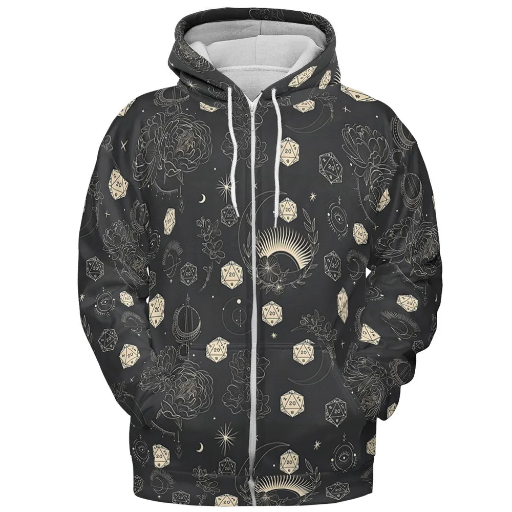 Explosion Dice DnD All-over Print Hoodie - 4
