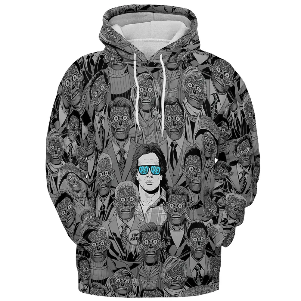 Obey Consume They Live All-over Print Hoodie - 3