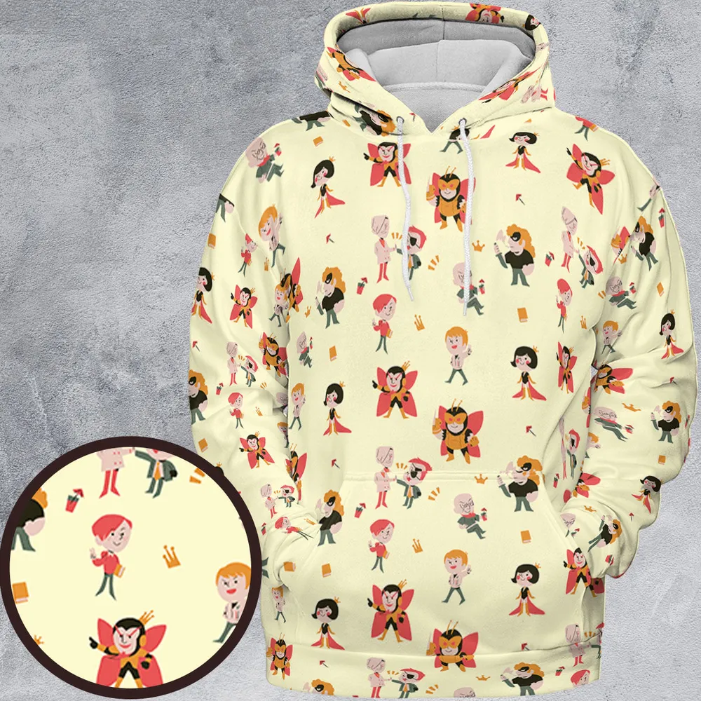 The Venture Bros Pattern All-over Print Hoodie - 2