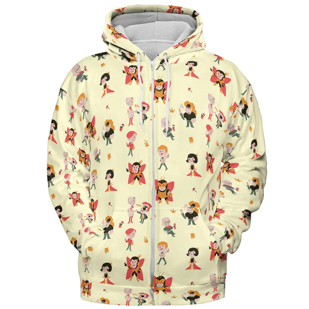 The Venture Bros Pattern All-over Print Hoodie - 4