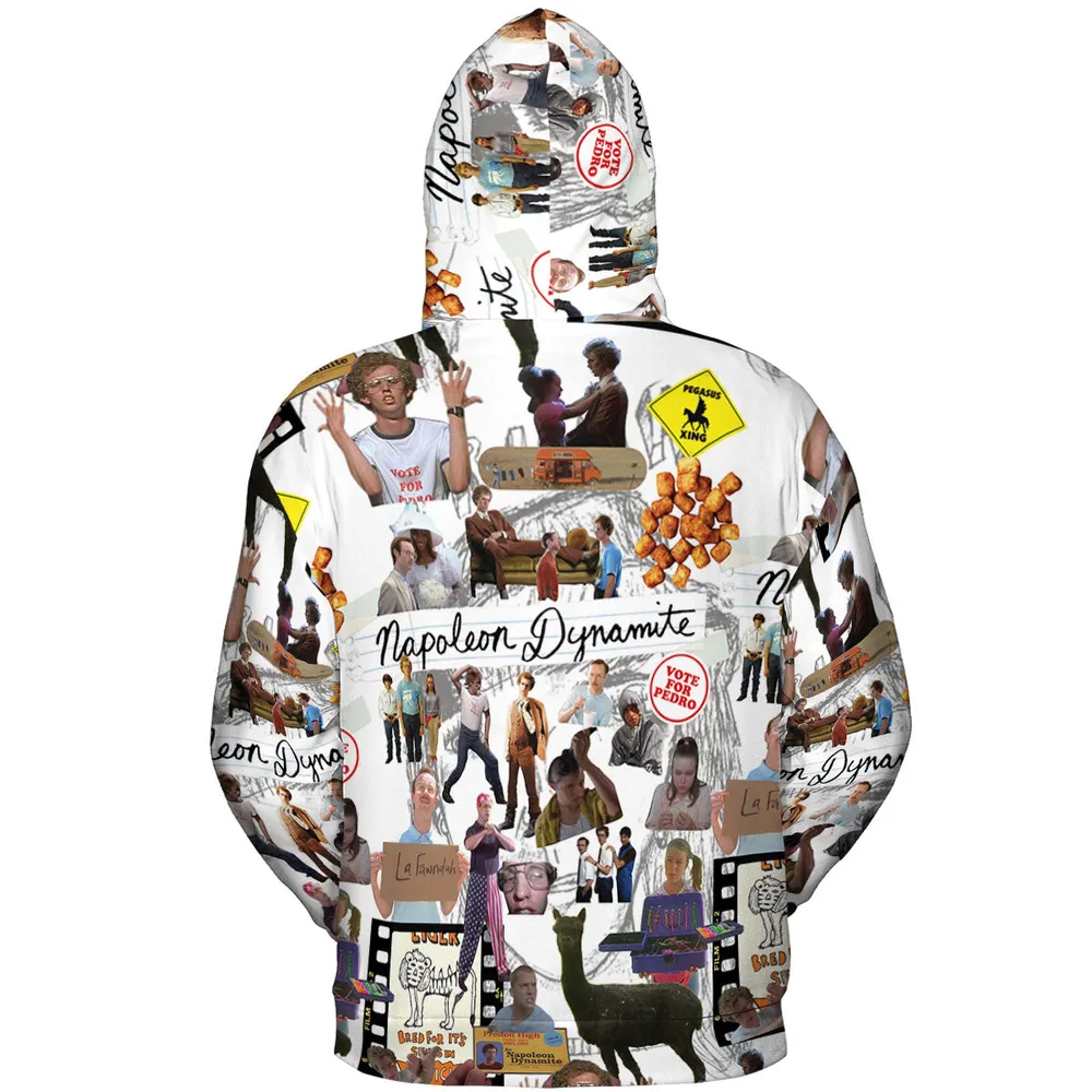 Napoleon Dynamite Journal All-over Print Hoodie - 5