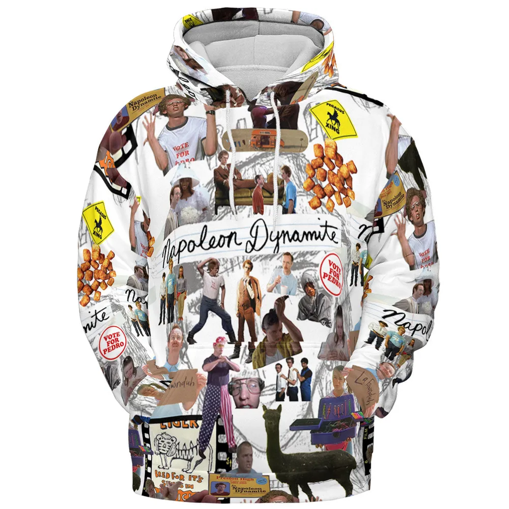 Napoleon Dynamite Journal All-over Print Hoodie - 3