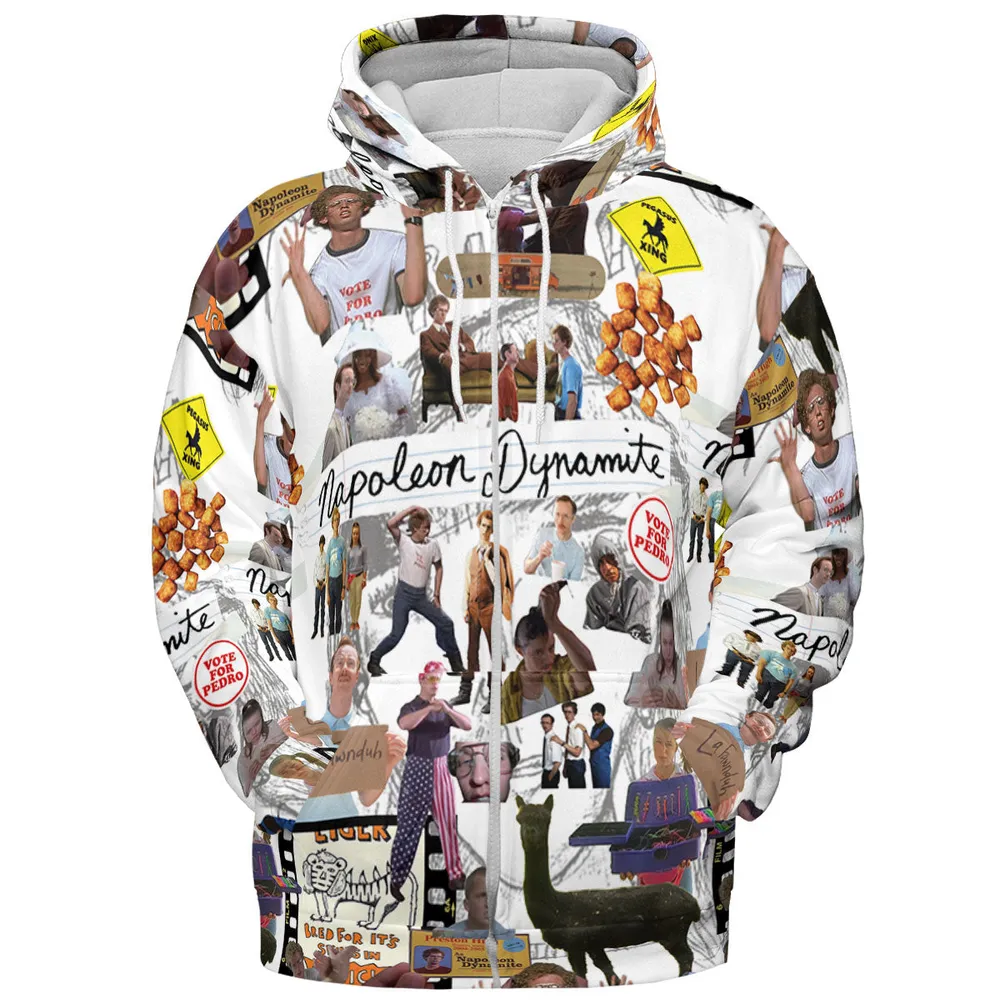Napoleon Dynamite Journal All-over Print Hoodie - 4