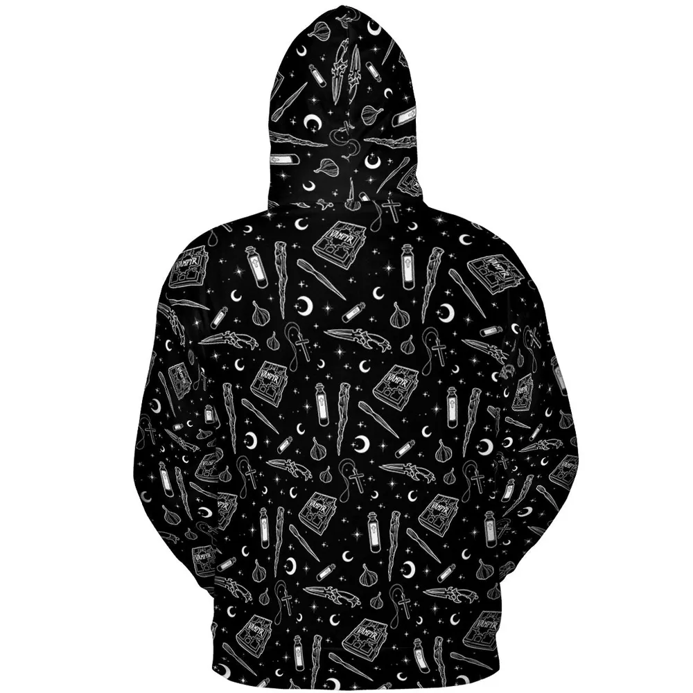 Buffy The Vampire Slayer Items Pattern All-over Print Hoodie - 5