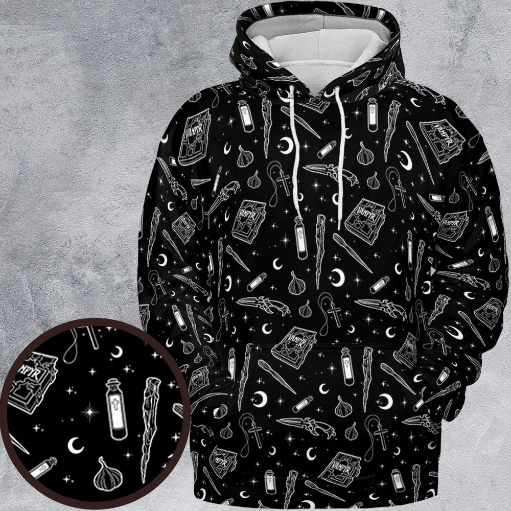 Buffy The Vampire Slayer Items Pattern All-over Print Hoodie - 2