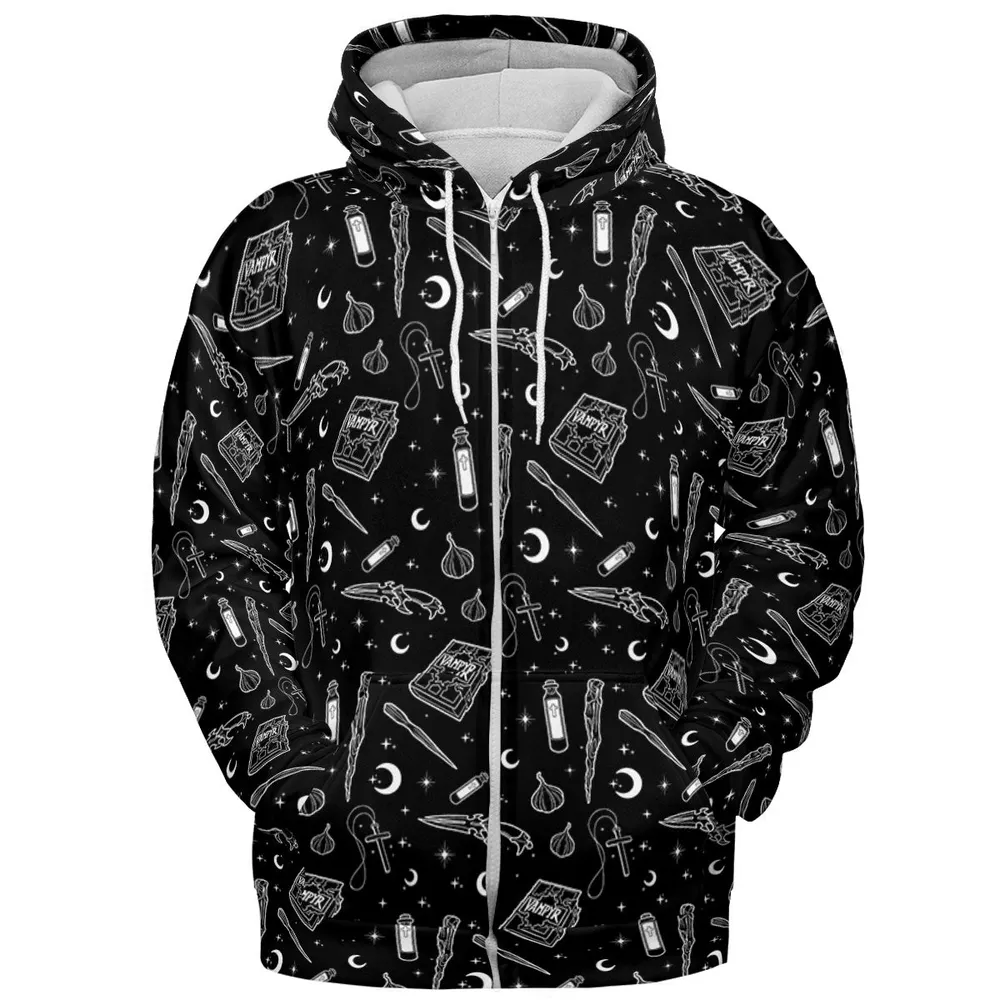 Buffy The Vampire Slayer Items Pattern All-over Print Hoodie - 4
