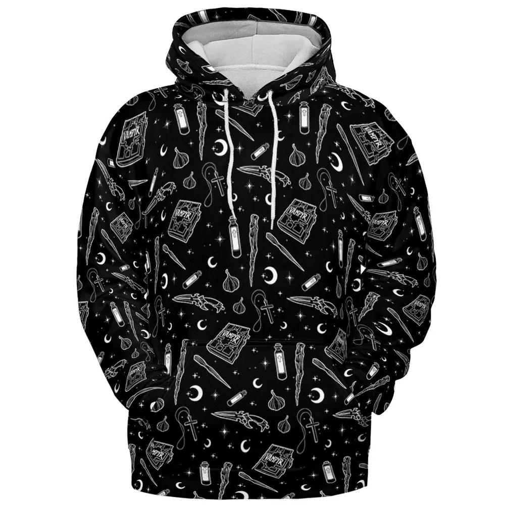 Buffy The Vampire Slayer Items Pattern All-over Print Hoodie - 3