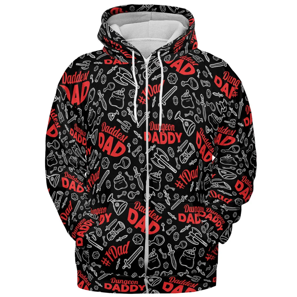 Dungeon Daddy DND All-over Print Hoodie - 4
