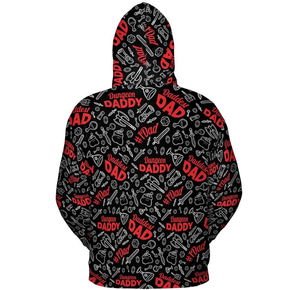 Dungeon Daddy DND All-over Print Hoodie - 5