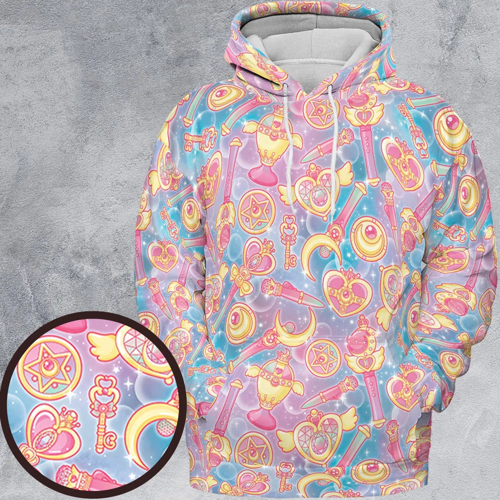 Magical Girls Sailor Moon All-over Print Hoodie - 2