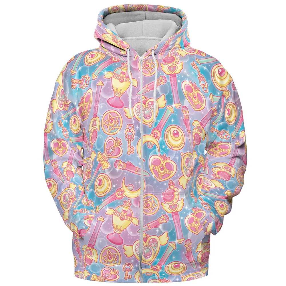 Magical Girls Sailor Moon All-over Print Hoodie - 4