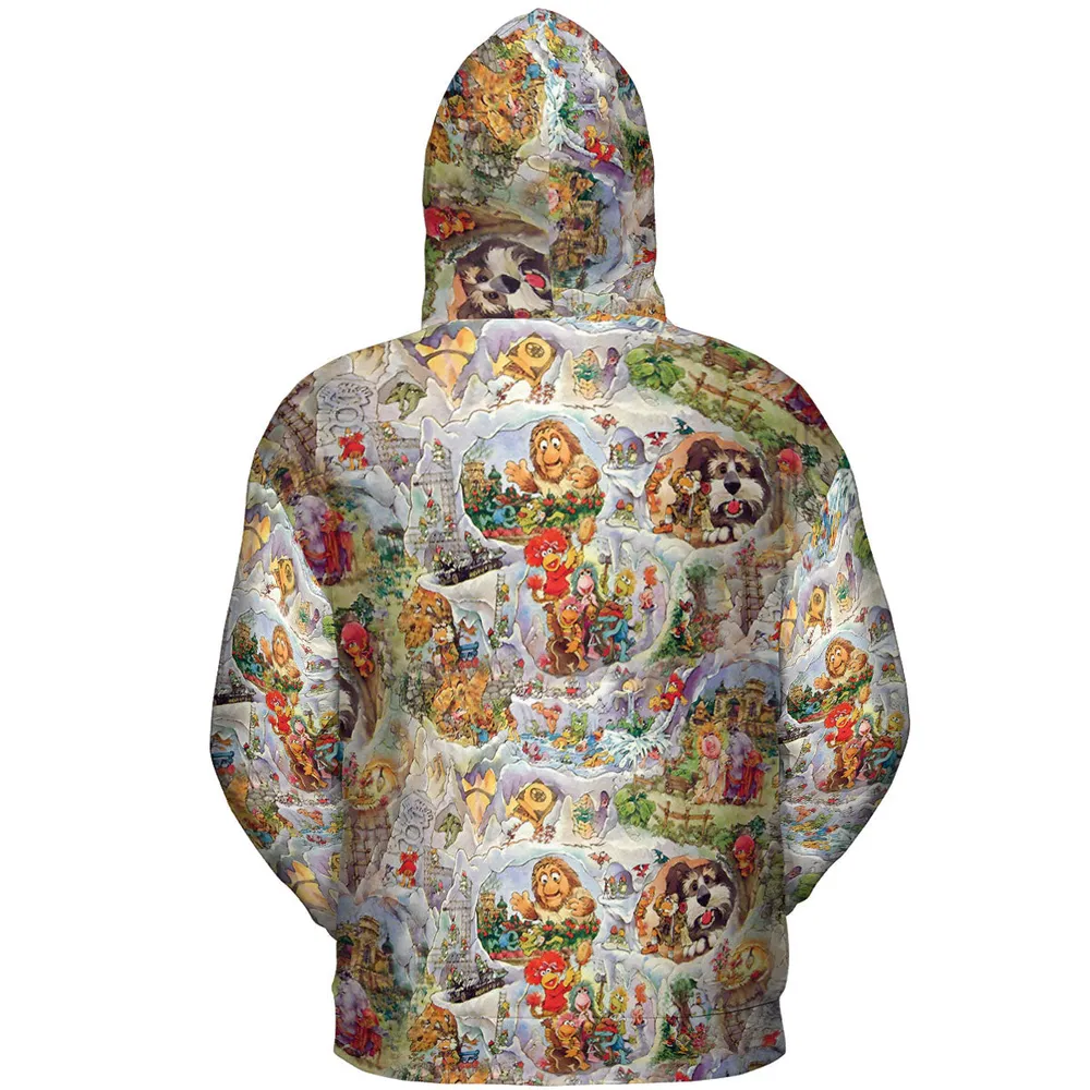 Fraggle Rock Journey Jim Henson All-over Print Hoodie - 5