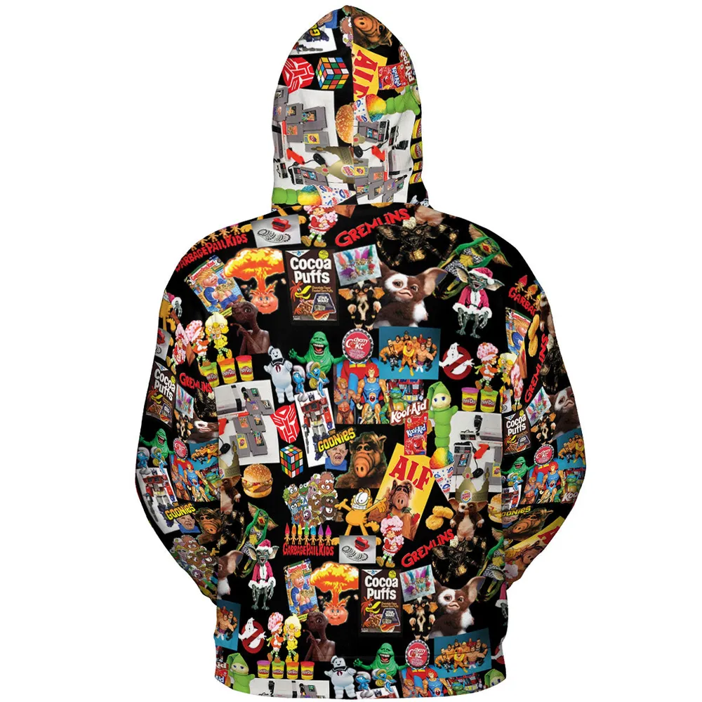 80's Kids Starter Pack All-over Print Hoodie - 5