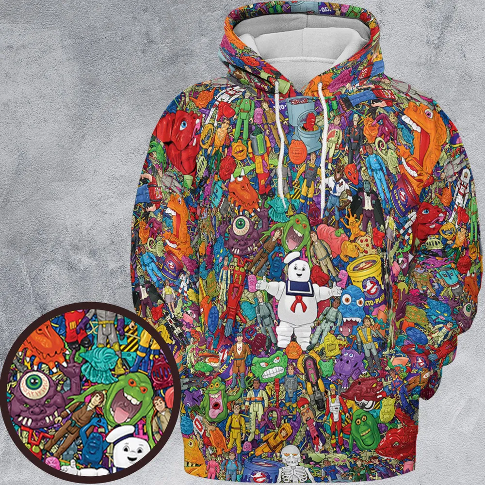 Ghostbusters Toybox All-over Print Hoodie - 2