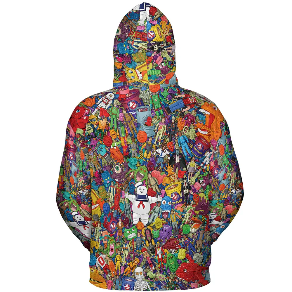 Ghostbusters Toybox All-over Print Hoodie - 5