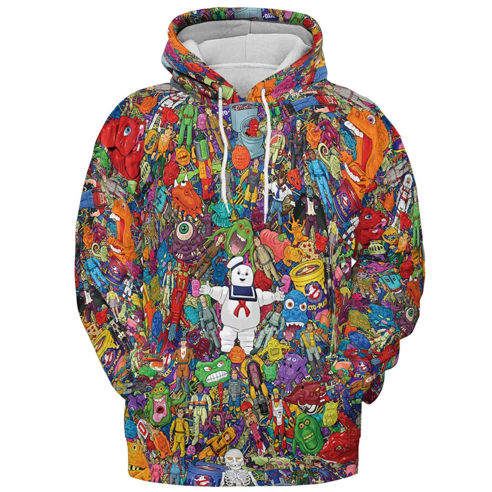 Ghostbusters Toybox All-over Print Hoodie - 3