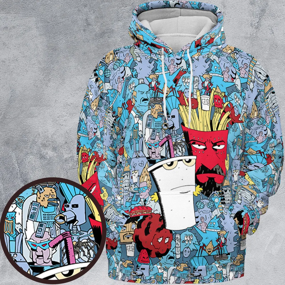 Aqua Teen Hunger Force All-over Print Hoodie - 2