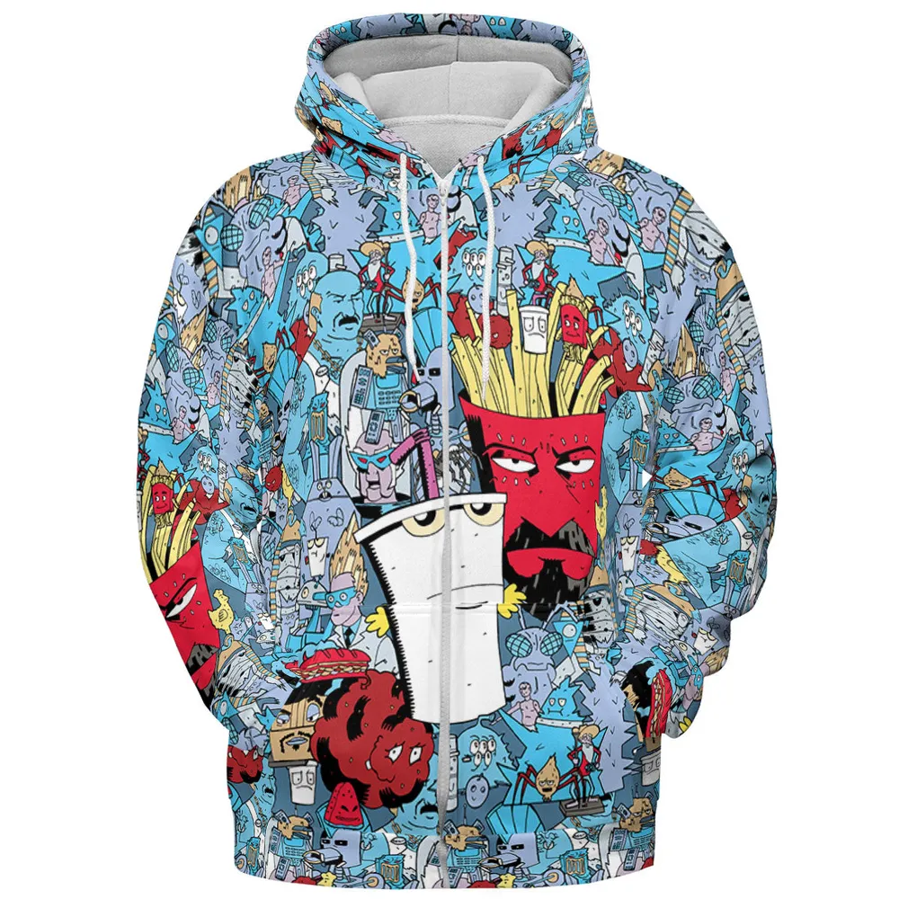 Aqua Teen Hunger Force All-over Print Hoodie - 4