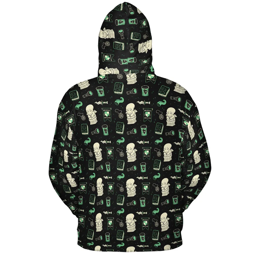 Cthulhu H.P Lovecraft Miskatonic University All-over Print Hoodie - 5