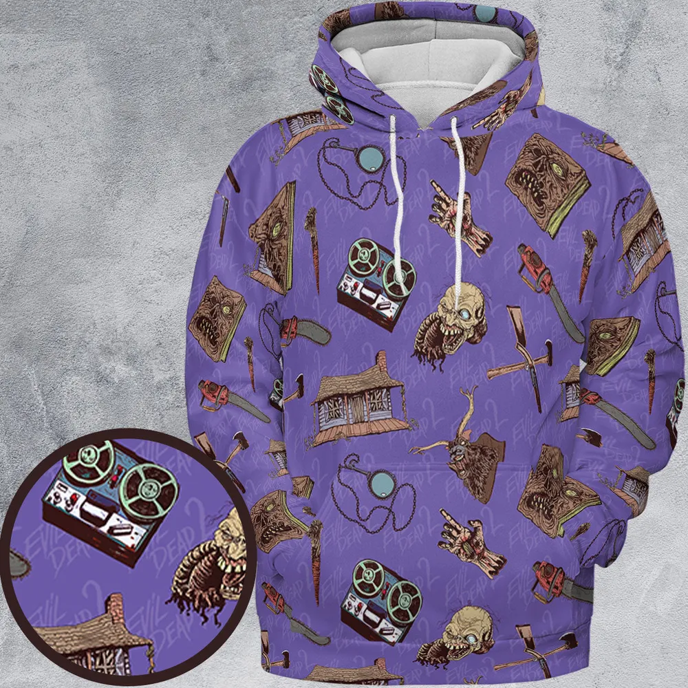 Evil Dead Horror All-over Print Hoodie - 2