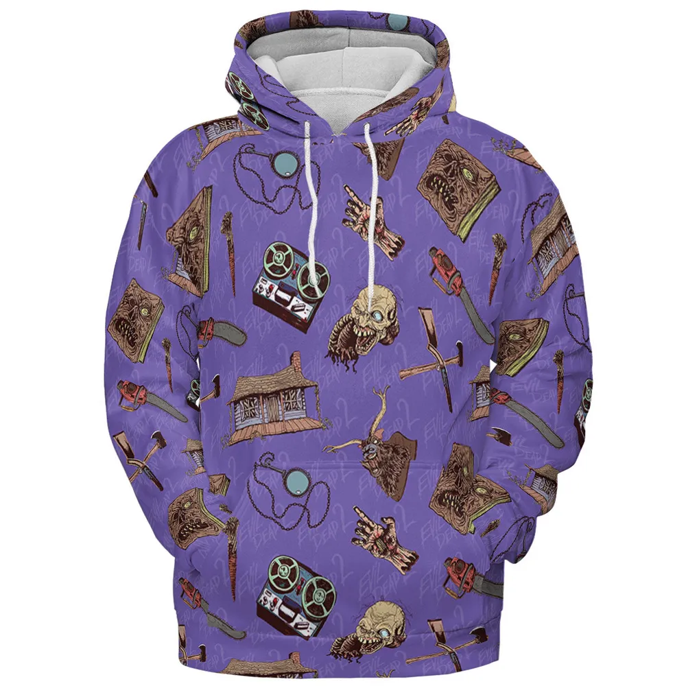 Evil Dead Horror All-over Print Hoodie - 3