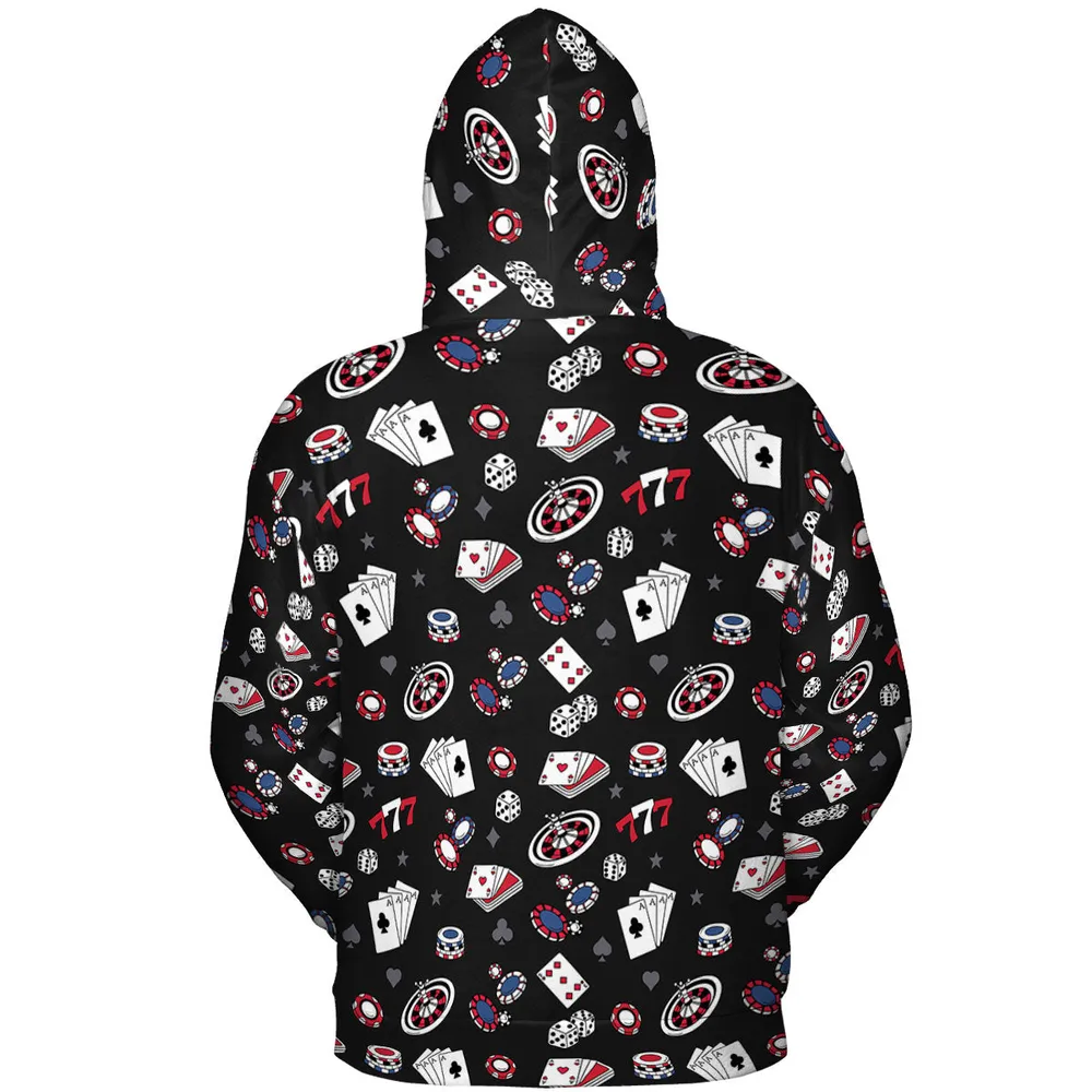 Poker Texas Hold’em All-over Print Hoodie - 5