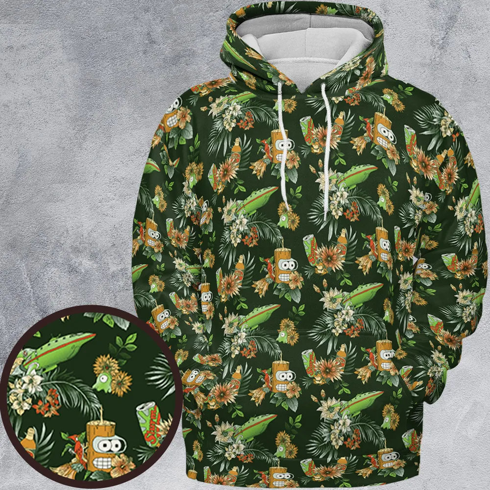 The Year 3000 Bender Futurama All-over Print Hoodie - 2