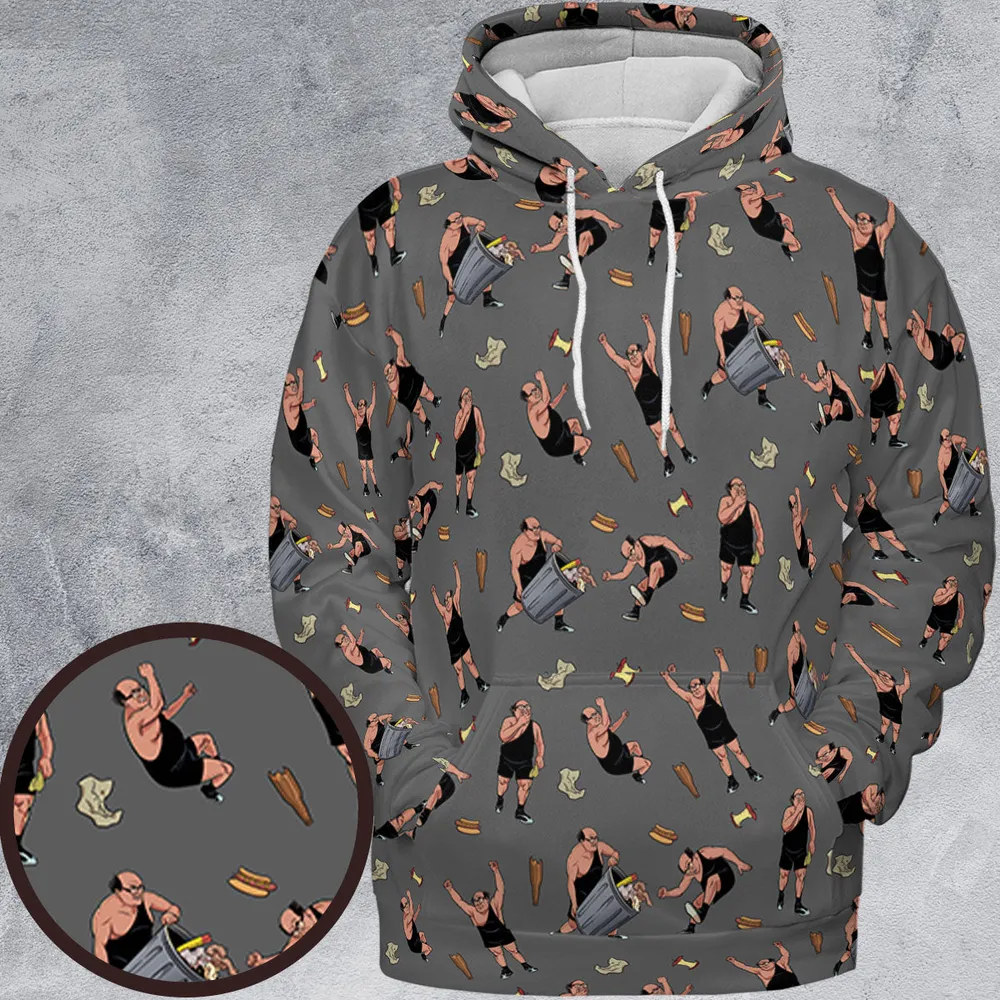 The Trashman It's Always Sunny in Philadelphia All-over Print Hoodie - 2
