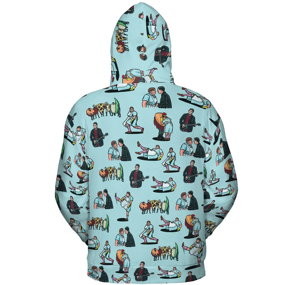 Lunch Lady Land SNL All-over Print Hoodie - 5