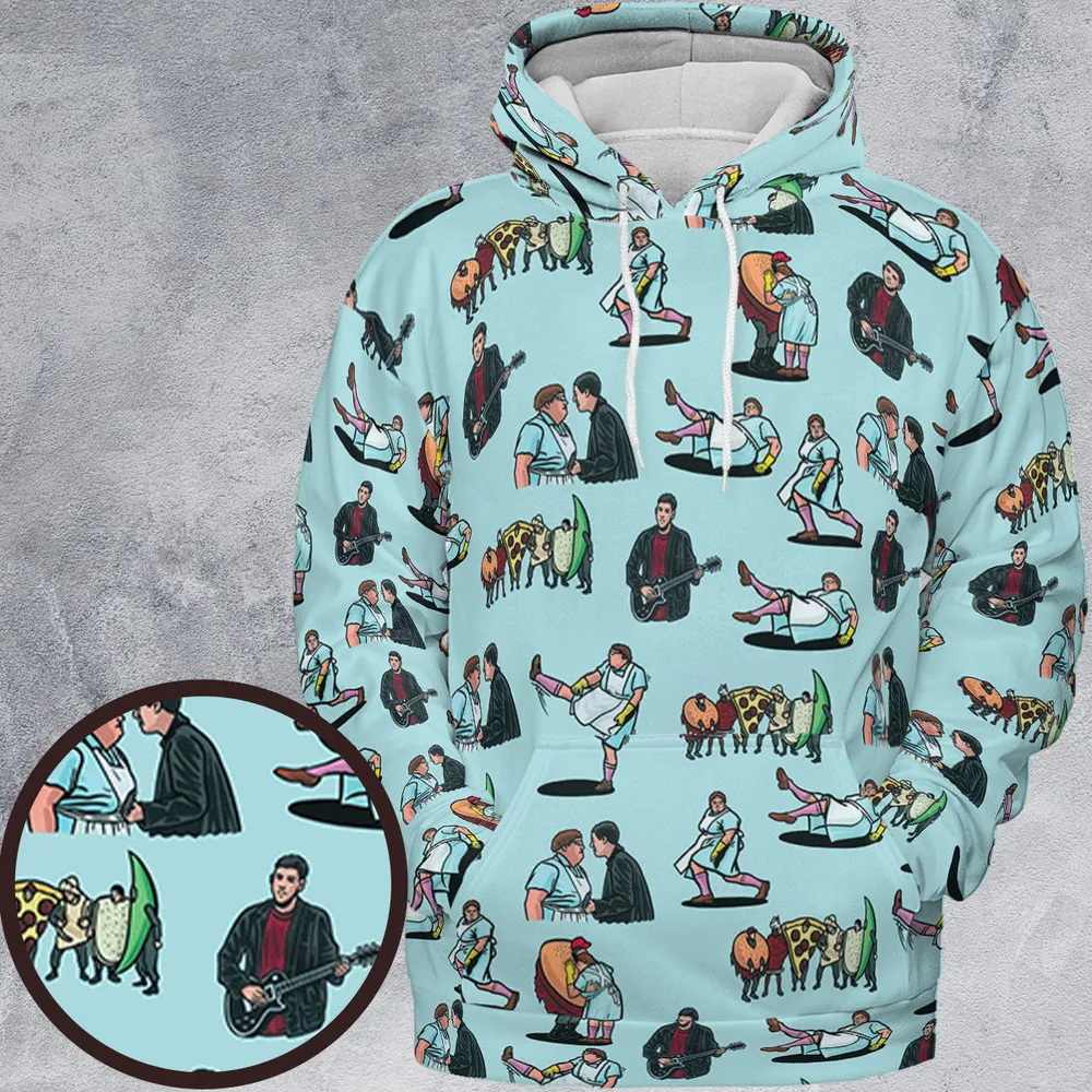 Lunch Lady Land SNL All-over Print Hoodie - 2