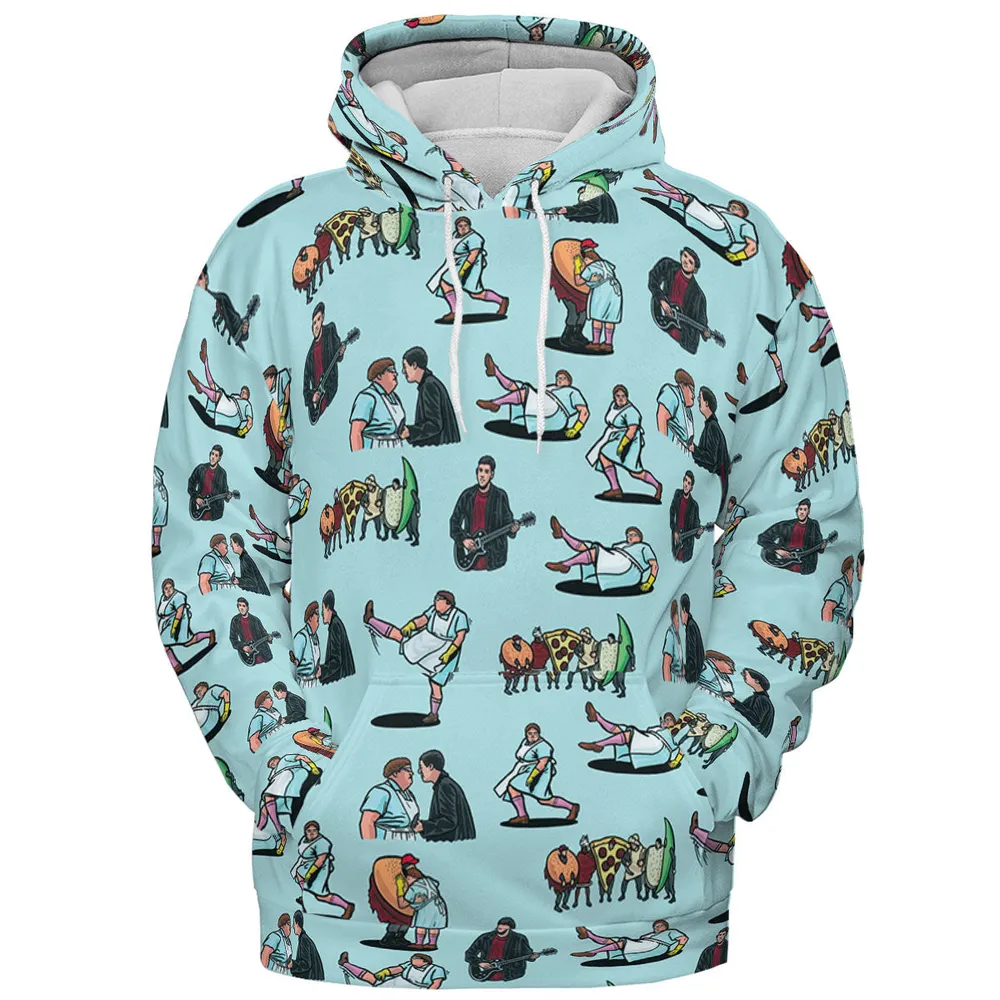 Lunch Lady Land SNL All-over Print Hoodie - 3