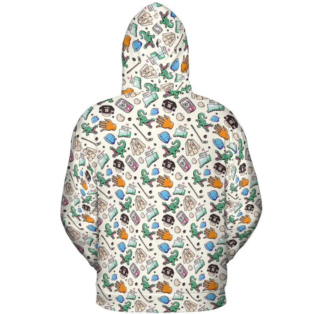 Happy Gilmore Pattern All-over Print Hoodie - 5