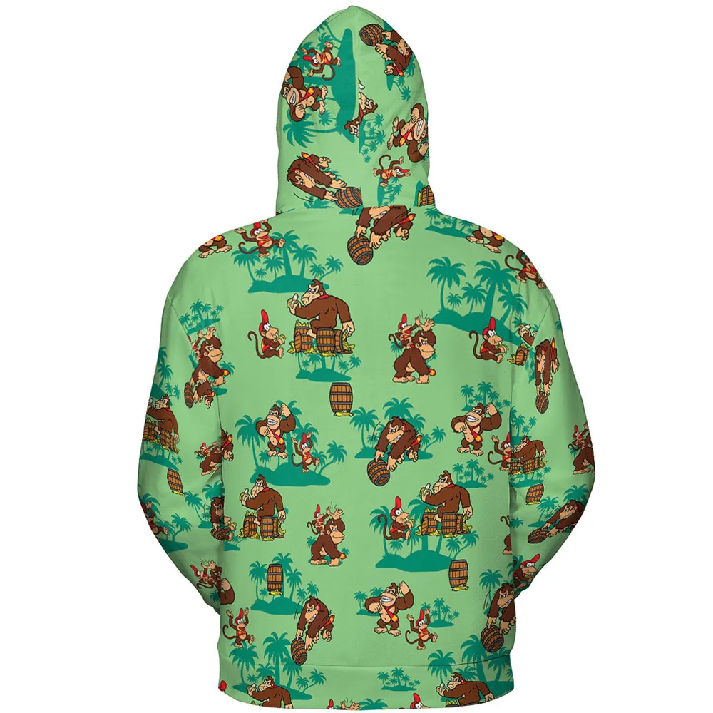 Donkey Kong & Diddy Kong All-over Print Hoodie - 5