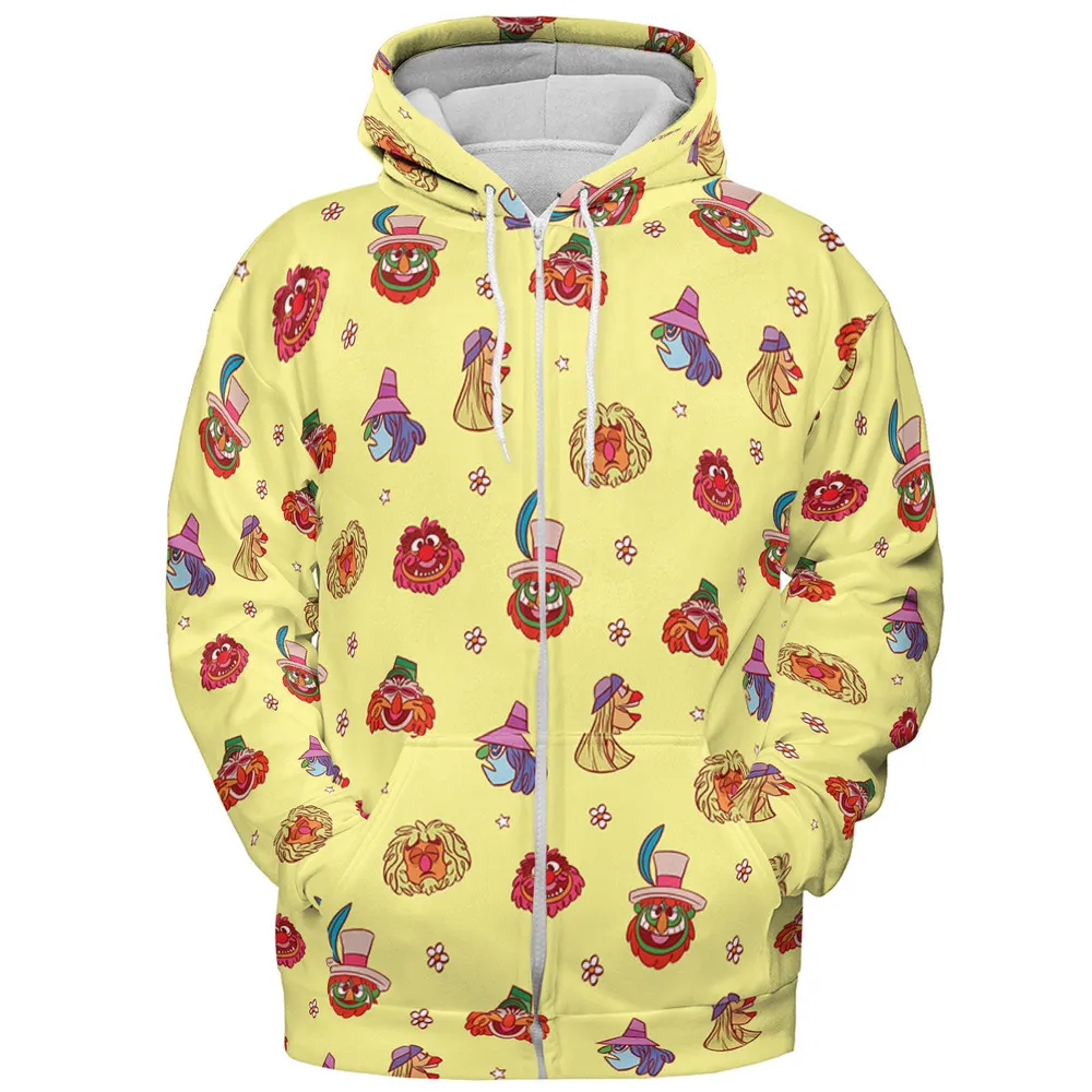 The Electric Mayhem Characters The Muppet Show All-over Print Hoodie - 4
