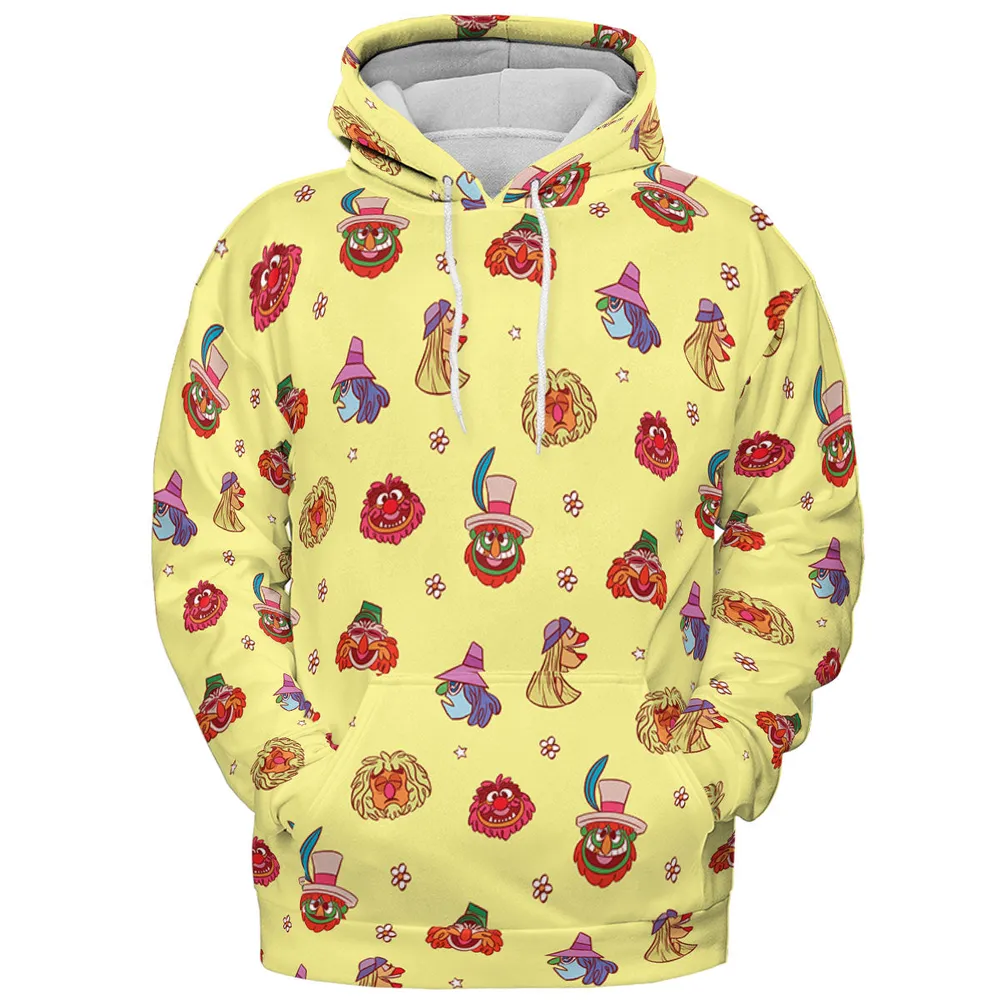 The Electric Mayhem Characters The Muppet Show All-over Print Hoodie - 3