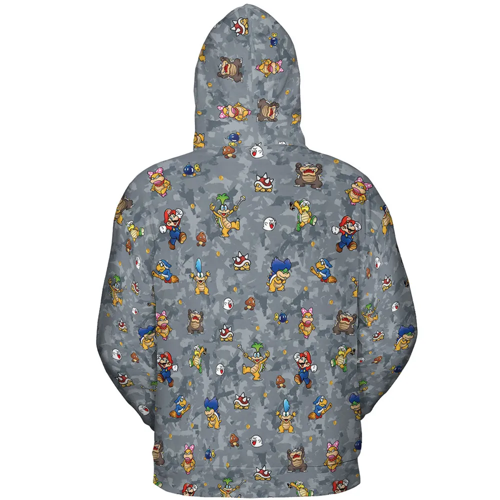Super Mario Nintendo Video Game All-over Print Hoodie - 5