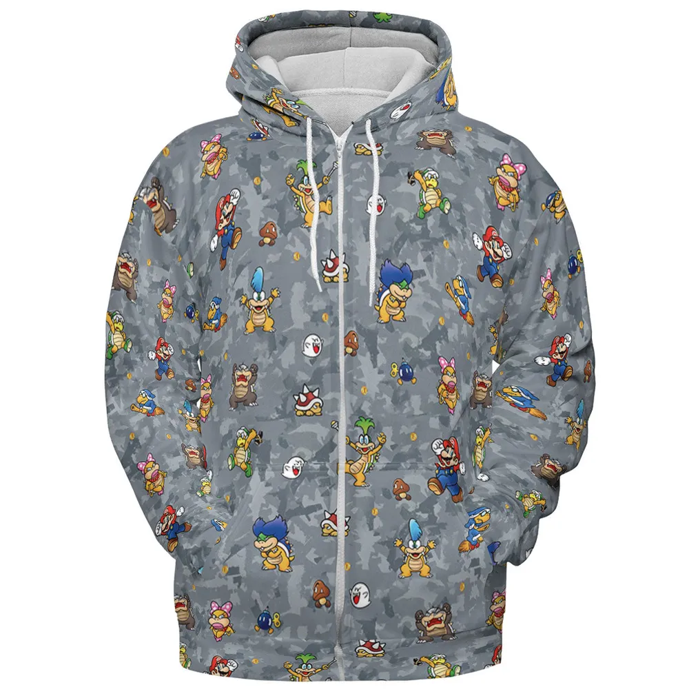 Super Mario Nintendo Video Game All-over Print Hoodie - 4