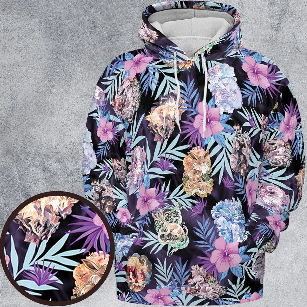 Eevee Evolutions Fancy Style All-over Print Hoodie - 2