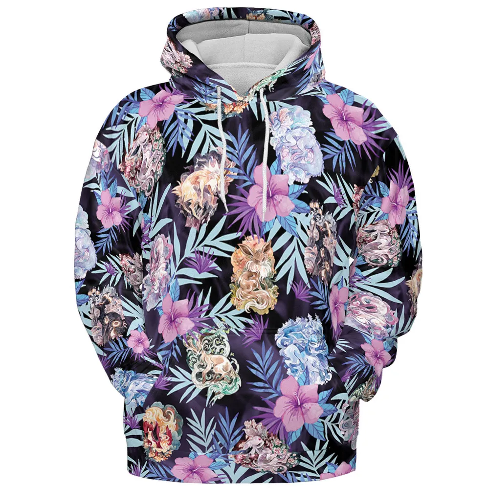 Eevee Evolutions Fancy Style All-over Print Hoodie - 3