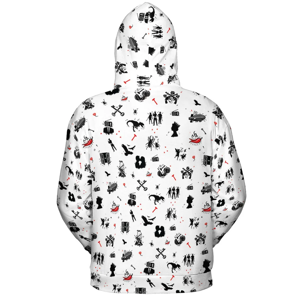 Legandary Bands Mashup All-over Print Hoodie - 5