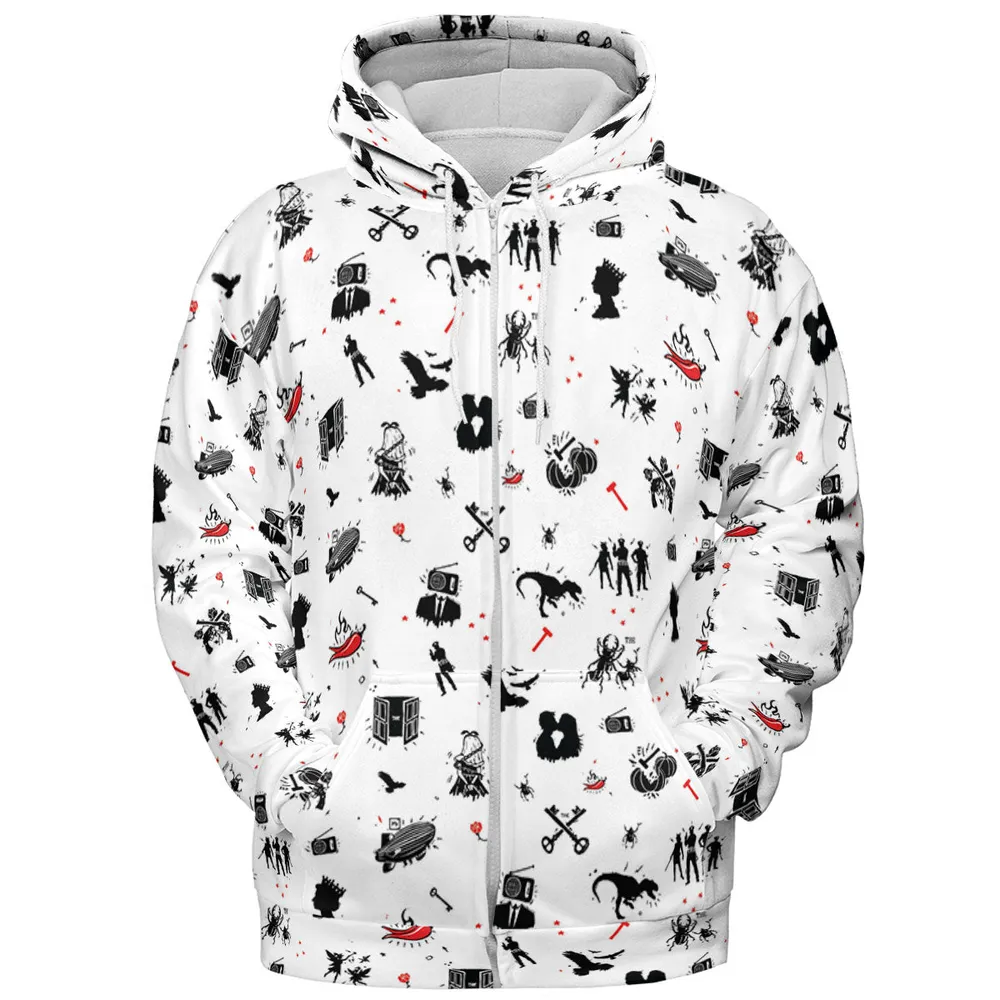 Legandary Bands Mashup All-over Print Hoodie - 4