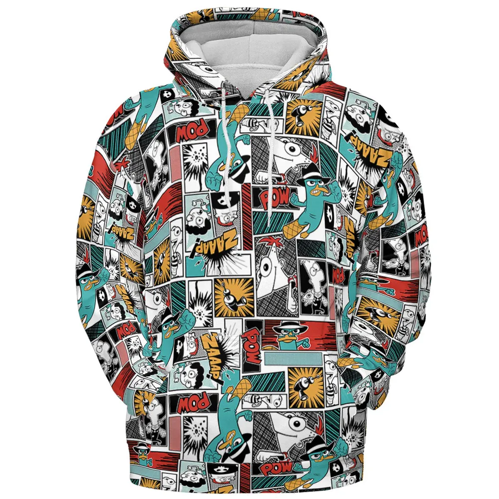 Zaaap! Phineas and Ferb All-over Print Hoodie - 3