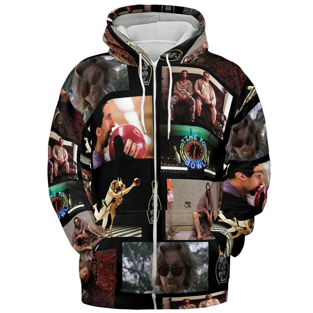 The Big Lebowski Famous Scenes All-over Print Hoodie - 4