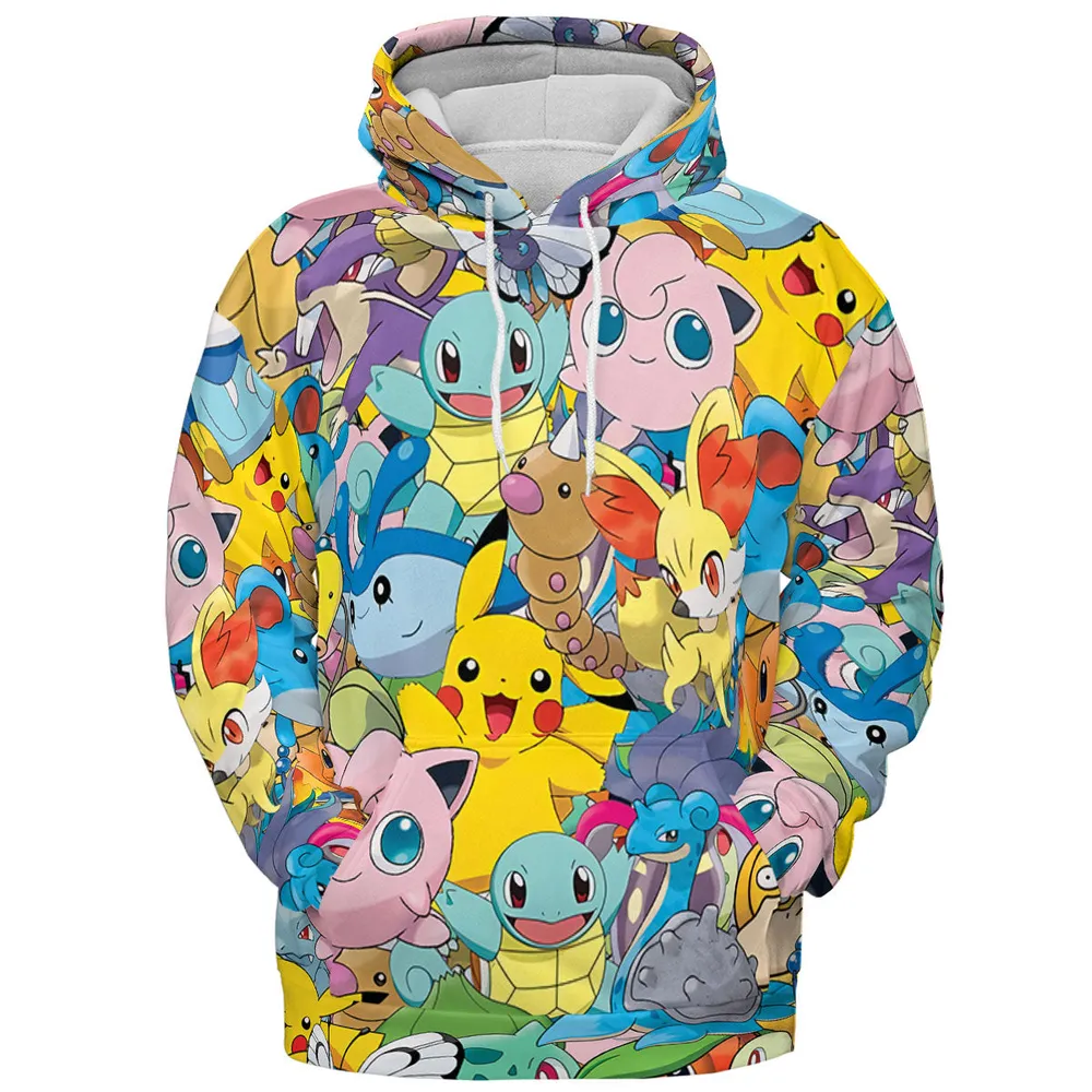 Magical Creatures Pokemon All-over Print Hoodie - 3